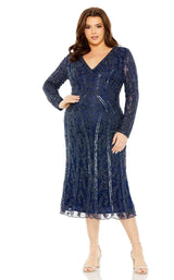 1 of 6 Mac Duggal Fabulouss 5804 Dress Midnight