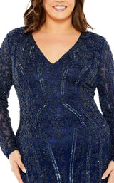 3 of 6 Mac Duggal Fabulouss 5804 Dress Midnight