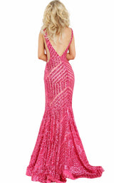 10 of 26 Jovani 59762 Fuchsia
