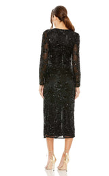 5 of 6 Mac Duggal 5988 Dress Black