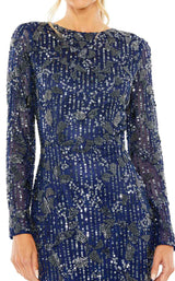 4 of 6 Mac Duggal 5988 Dress Midnight