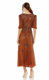 5 of 6 Mac Duggal 5995 Dress Cinnamon