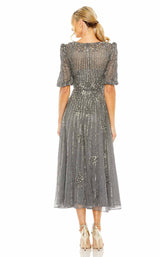 6 of 6 Mac Duggal 5995 Dress Pewter