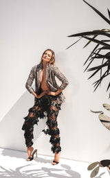 1 of 2 Jean-Louis Sabaji 600212600212A Snakeskin-Black