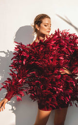 3 of 4 Jean-Louis Sabaji 600228 Burgundy