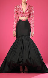 1 of 2 Jean Louis Sabaji 600528600528A Black-Pink