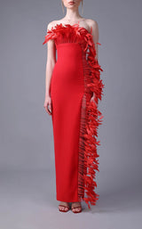 1 of 2 Jean Louis Sabaji 60065 Red