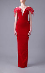1 of 2 Jean Louis Sabaji 60066 Red