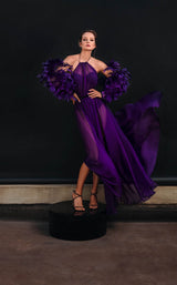 2 of 4 Jean-Louis Sabaji 600A29 Purple