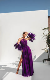3 of 4 Jean-Louis Sabaji 600A29 Purple