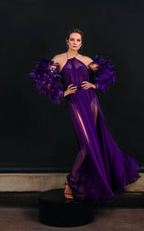 1 of 4 Jean-Louis Sabaji 600A29 Purple