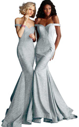 8 of 39 Jovani 60122BG Soft-blue-Silver
