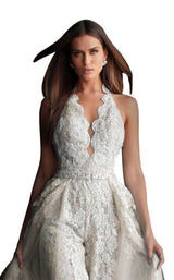 9 of 16 Jovani 60124 Ivory