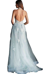 6 of 16 Jovani 60124 Light Blue