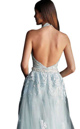14 of 16 Jovani 60124 Light Blue