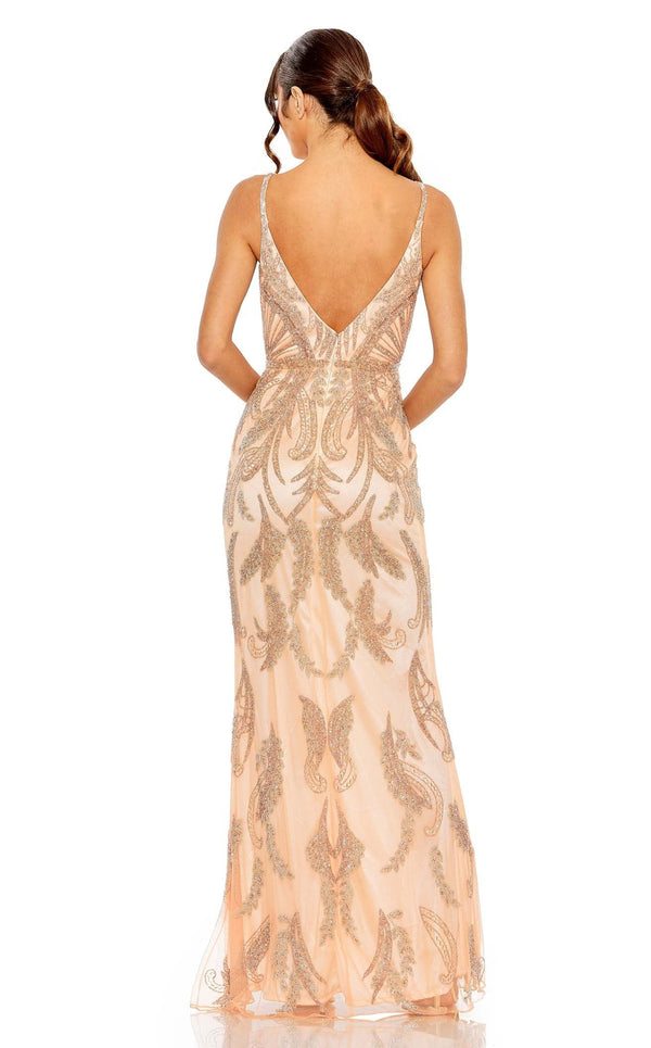 Mac Duggal 6015 Apricot