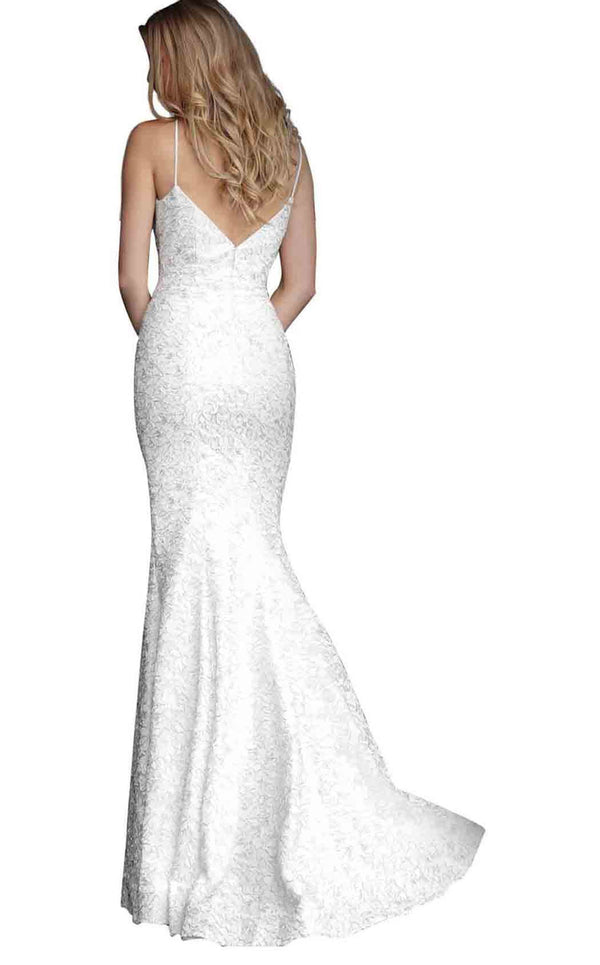 Jovani 60189 White/Silver