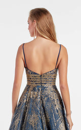 4 of 4 Alyce 60870 Navy/Gold