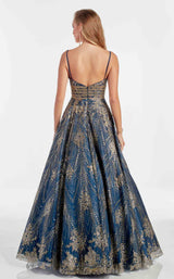 2 of 4 Alyce 60870 Navy/Gold