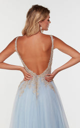 7 of 8 Alyce 61071 Light-Gold-Icelandic-Blue