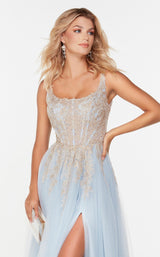 5 of 8 Alyce 61071 Light-Gold-Icelandic-Blue