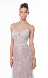 3 of 4 Alyce 61088 Ivory-Cashmere-Rose