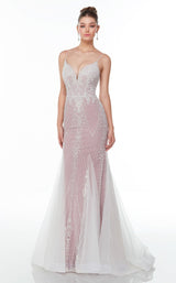 1 of 4 Alyce 61088 Ivory-Cashmere-Rose