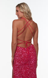 7 of 8 Alyce 61152 Hot Pink