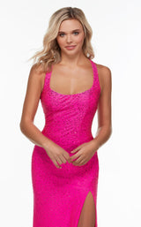 3 of 4 Alyce 61153 Electric-Fuchsia