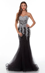 1 of 4 Alyce 61222 Silver/Black