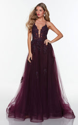 2 of 3 Alyce 61263 Black-Plum