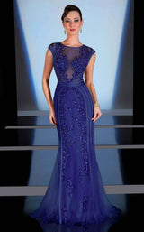 1 of 2 MNM Couture 0428 Royal Blue