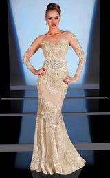 2 of 2 MNM Couture 0500 Champagne