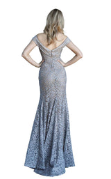 4 of 5 Jovani 62021BG Silver