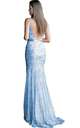 6 of 22 Jovani 62517BG Light Blue