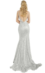 19 of 22 Jovani 62517BG Silver