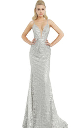 17 of 22 Jovani 62517BG Silver