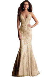 3 of 16 Jovani 62750 Gold