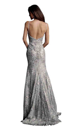 8 of 16 Jovani 62750 Silver