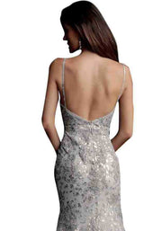 16 of 16 Jovani 62750 Silver