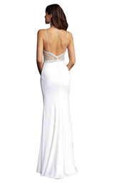 2 of 7 Jovani 63147BG Off White