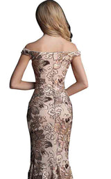 13 of 14 Jovani 63516BG Copper-Gold
