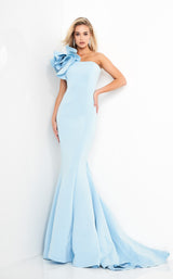 1 of 3 Jovani 63994 Light-Blue