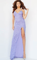 1 of 4 Jovani 23260BG Light Purple