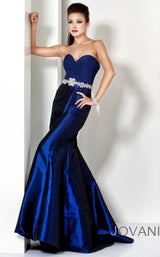 1 of 2 Jovani 6480BG Navy