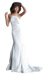 1 of 4 Jovani 65416BG White