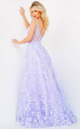 3 of 4 Jovani 63170BG Lilac