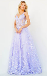 2 of 4 Jovani 63170BG Lilac