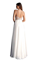 2 of 4 Jovani 66925BG Off White