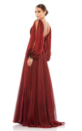 3 of 6 Mac Duggal 67414 Garnet